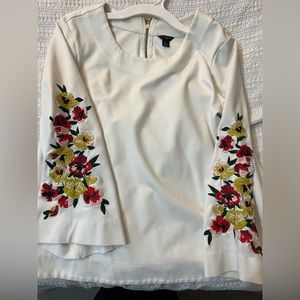 Ann Taylor floral Blouse